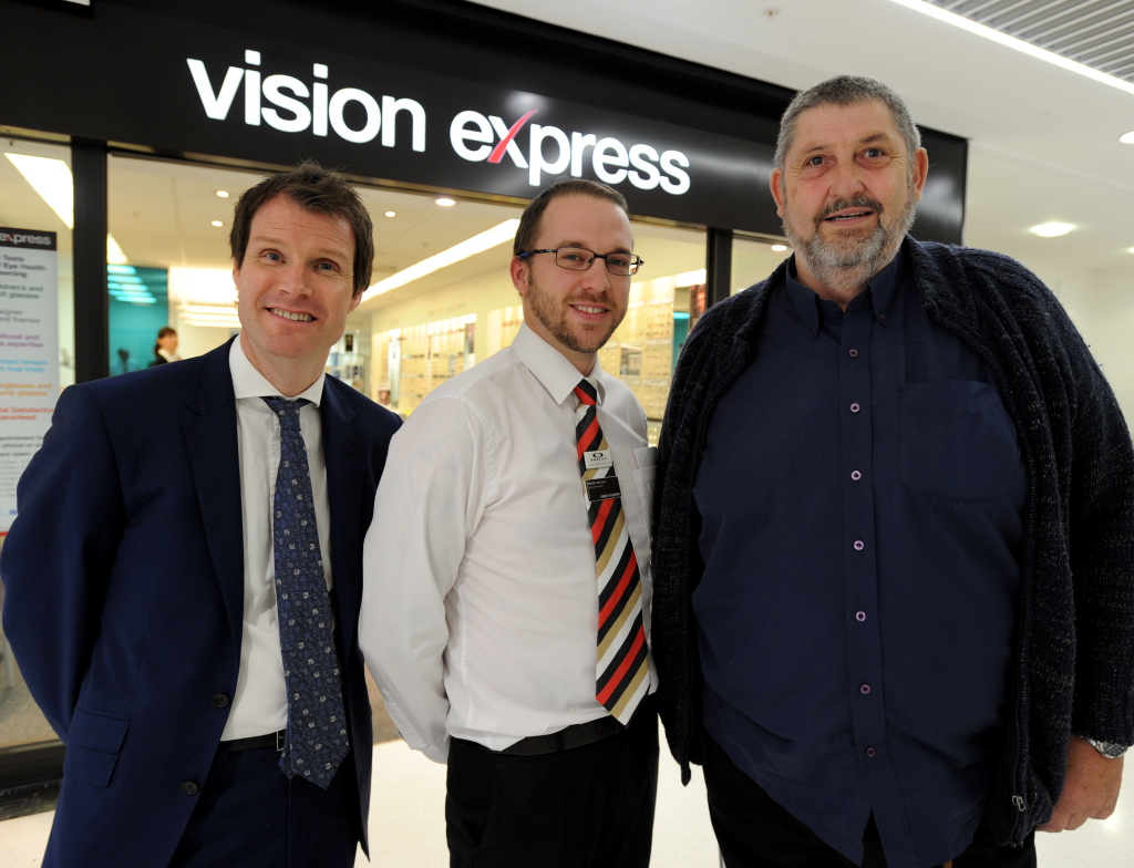 Dermot and Nathan with Peter Rimmer