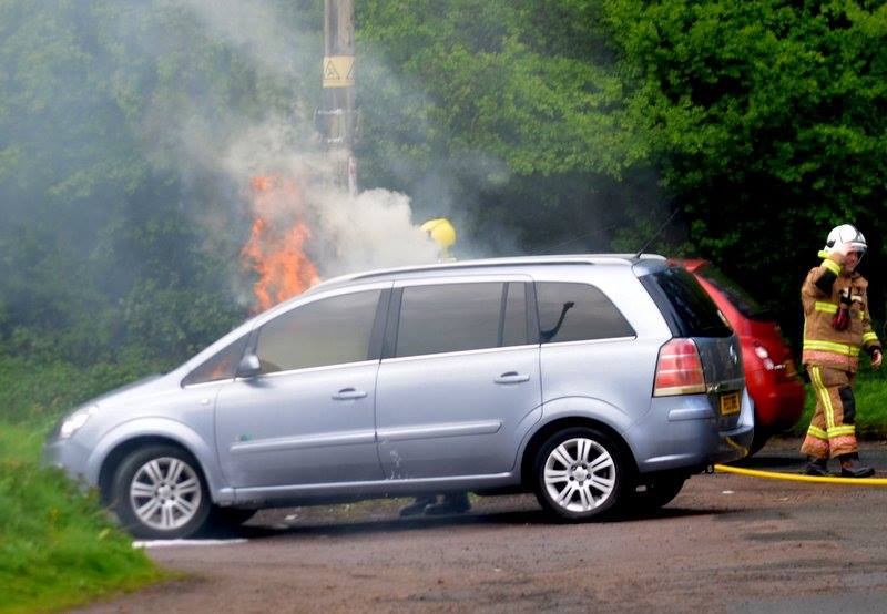 car fire 2