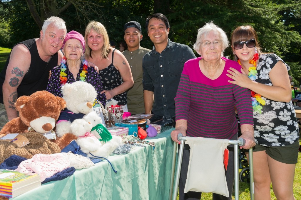 Freinds and family join in Summer Fete at The Knoll Care Home